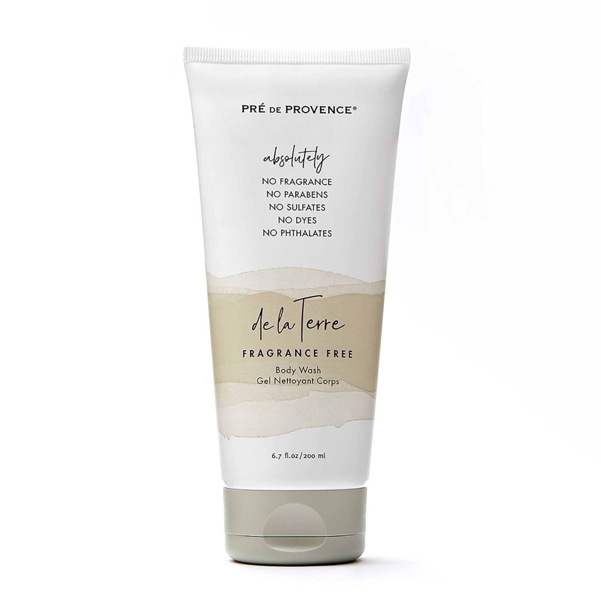 European Soaps Unscented De La Terre Body Wash, 200mL